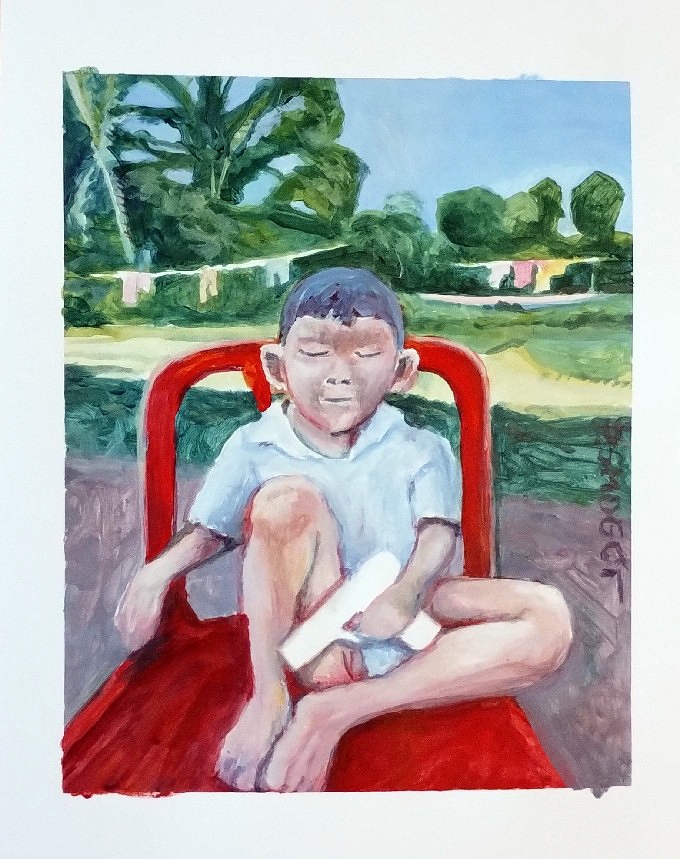 dziecko afro-nie-amerykanskie -Piotr Smogór 