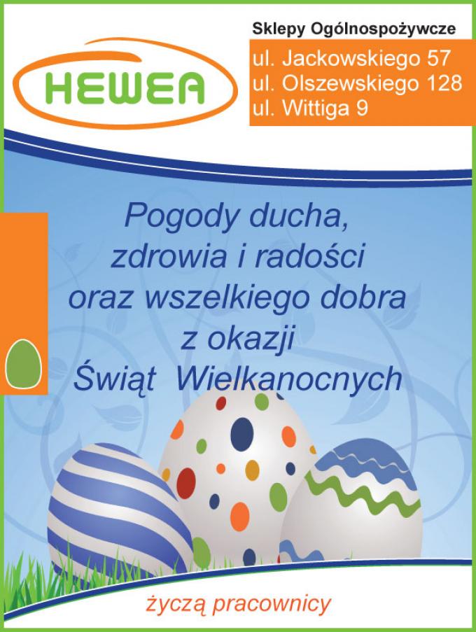 Hewea, reklama prasowa, 2012, Wrocław