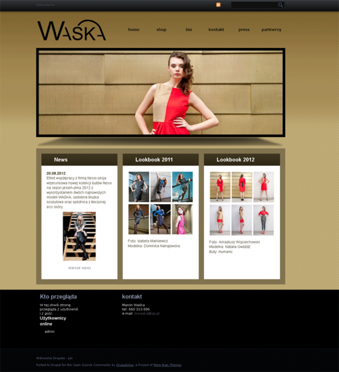 mwaska.com, strona internetowa