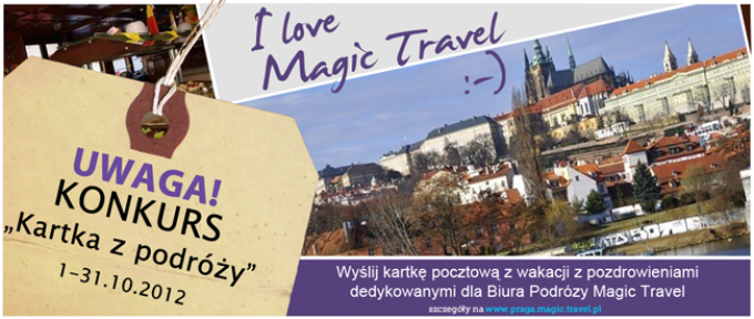 Magic Travel, baner do internetu, 2012, Wrocław