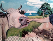 znikająca krowa - Piotr Smogór