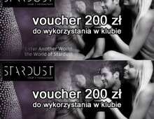 Stardust, voucher, składka, 2012, Wrocław