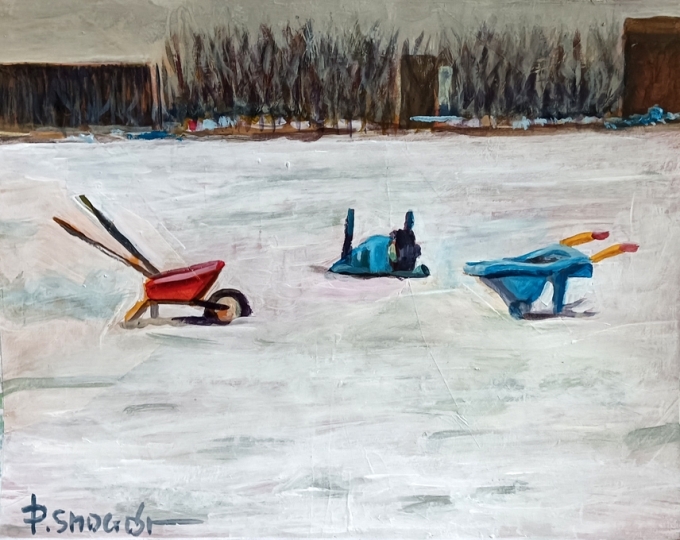 zabawki na śniegu - Piotr Smogór